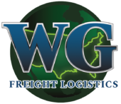 WG Freight Logistics logo on transparent background
